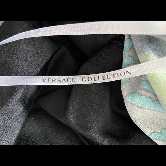 Versace Collection size 46 multi-patterned dress - Picture 6 of 10